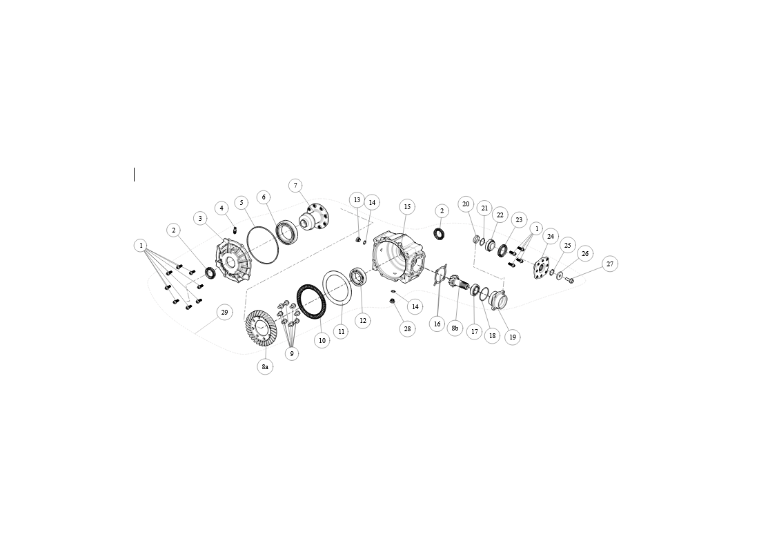 SGW570FA6067-REAR AXLE,NO DIFF, FOUR BRAKE SGW570FA6067 (2021)