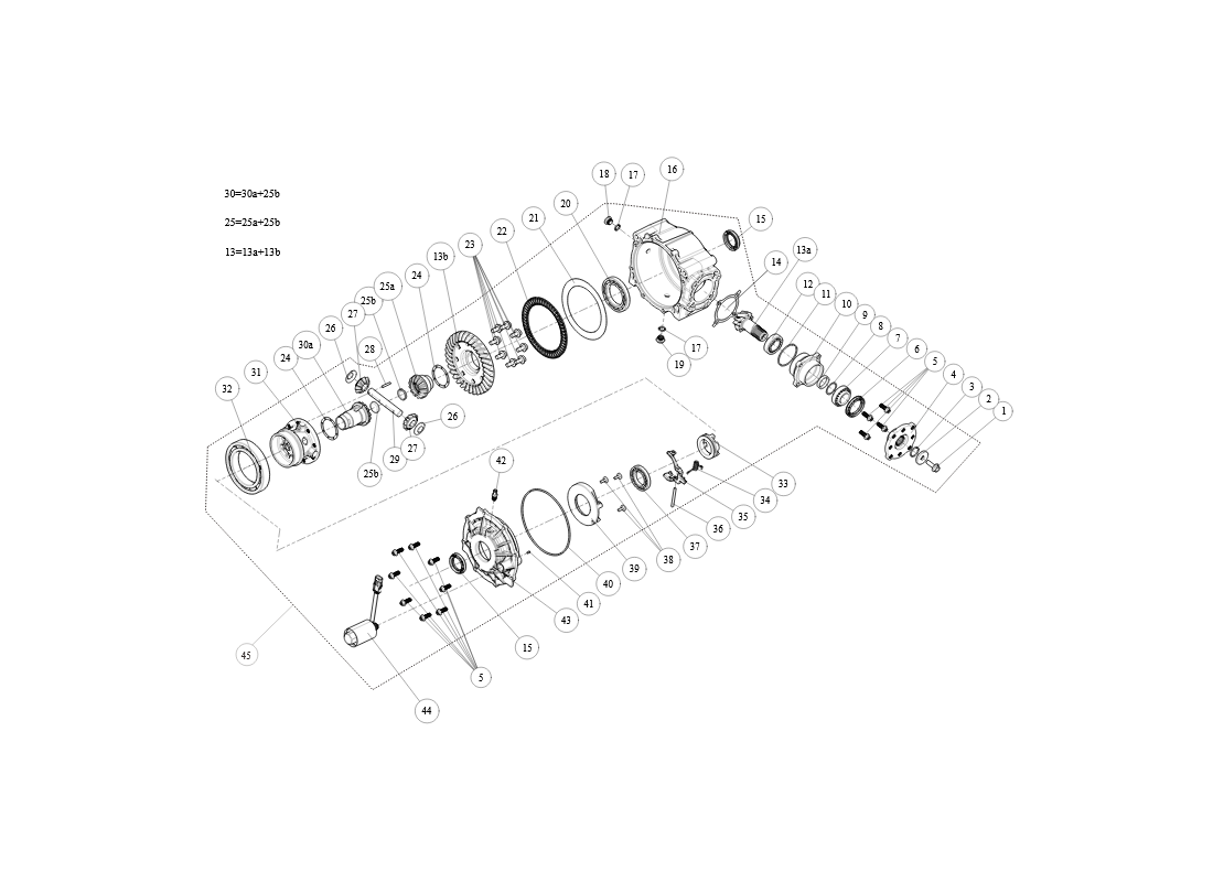 SGW570FA6069-REAR AXLE, WITH DIFF SGW570FA6069 (2021)