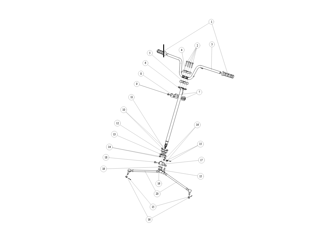 Steering System - No EPS, All Years