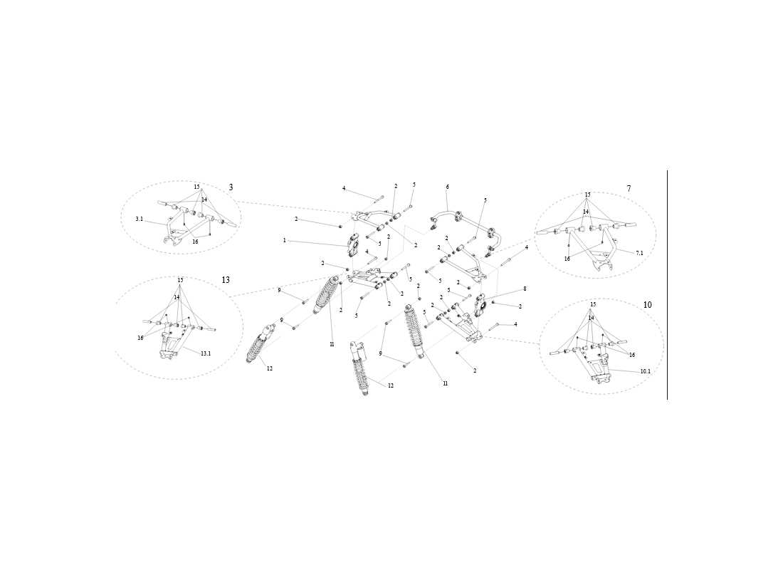 Rear Suspension System 2021 | SGW570FA6035A