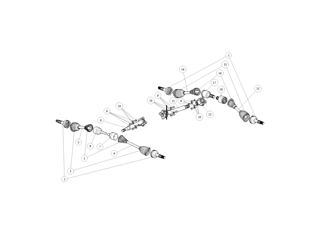 Arbre De Transmission SGW570FA6050CL