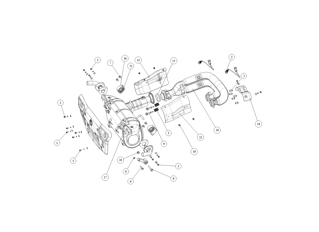 SGW1000FS12012-EXHAUST SYSTEM (2024+)