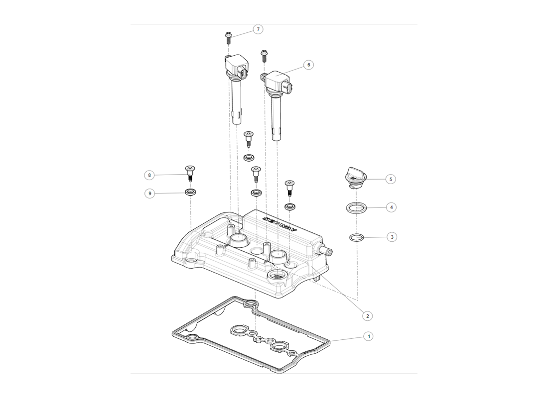 Couvercle de culasse SGW1000FF22 2025+