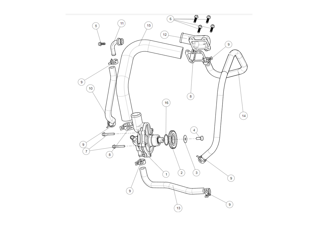 SGW1000FF30 Water Pump