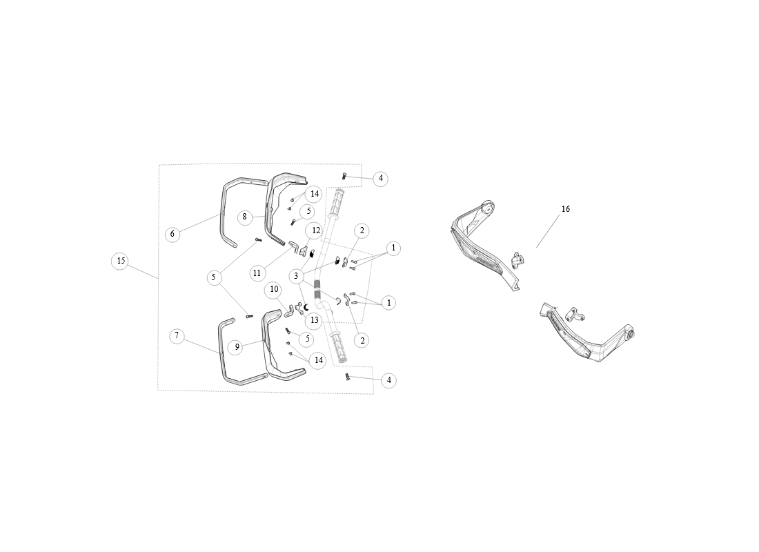 SGW1000FF54 Handleguard Protector