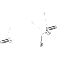 SGW1000FF55 Heated Handle Grip 2025+
