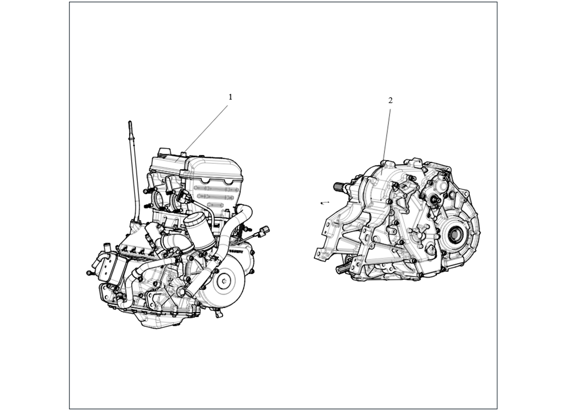 Moteur 980W SGW1000 pour Fugleman