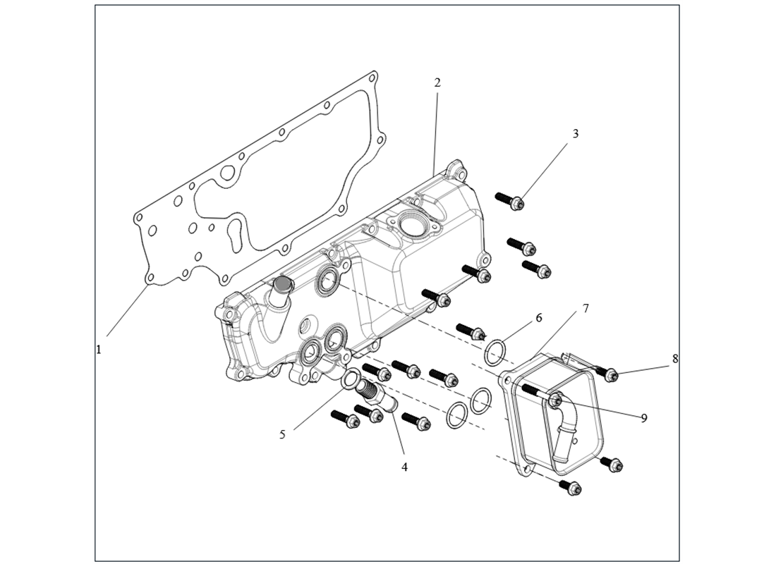 Lower Crankcase Cover 2024+ for UT10-U2
