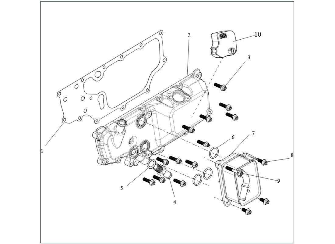 Lower Crankcase Cover - Fugleman 2023