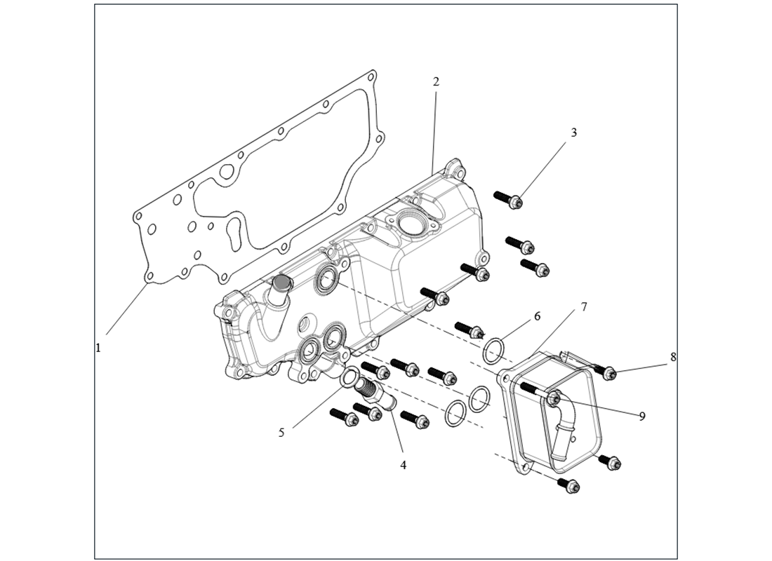 Couvercle carter SGW1000FU1011 - 2022