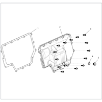 SGW1000FU1013-OIL PAN for Fugleman
