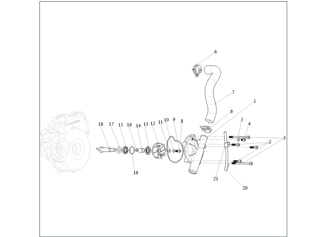 Pompe à Eau SGW1000FU1019A 2022+