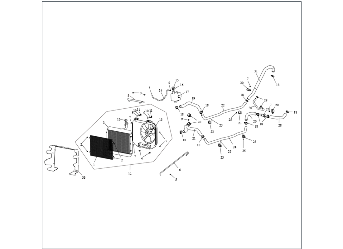 SGW1000FU1028-COOLING SYSTEM (2022+)