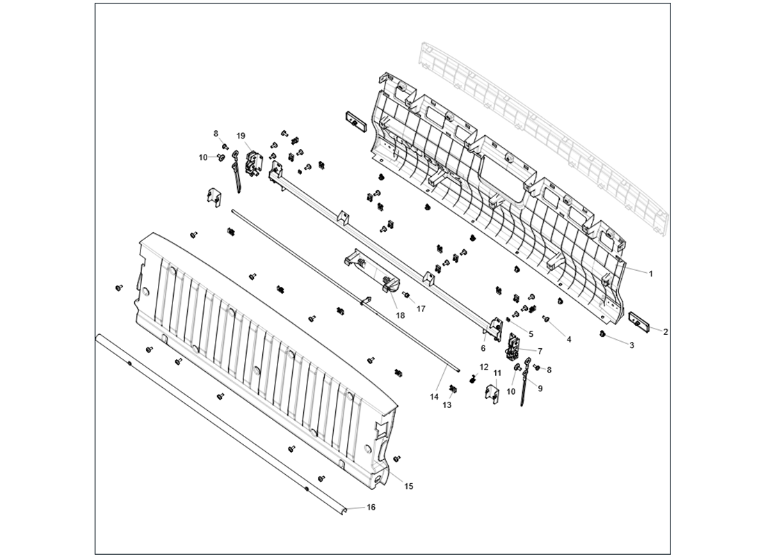 Porte CARGO SGW1000FU1036 (2022+)