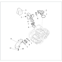 SGW1000FU1043-CVT Intake (2022+) Parts