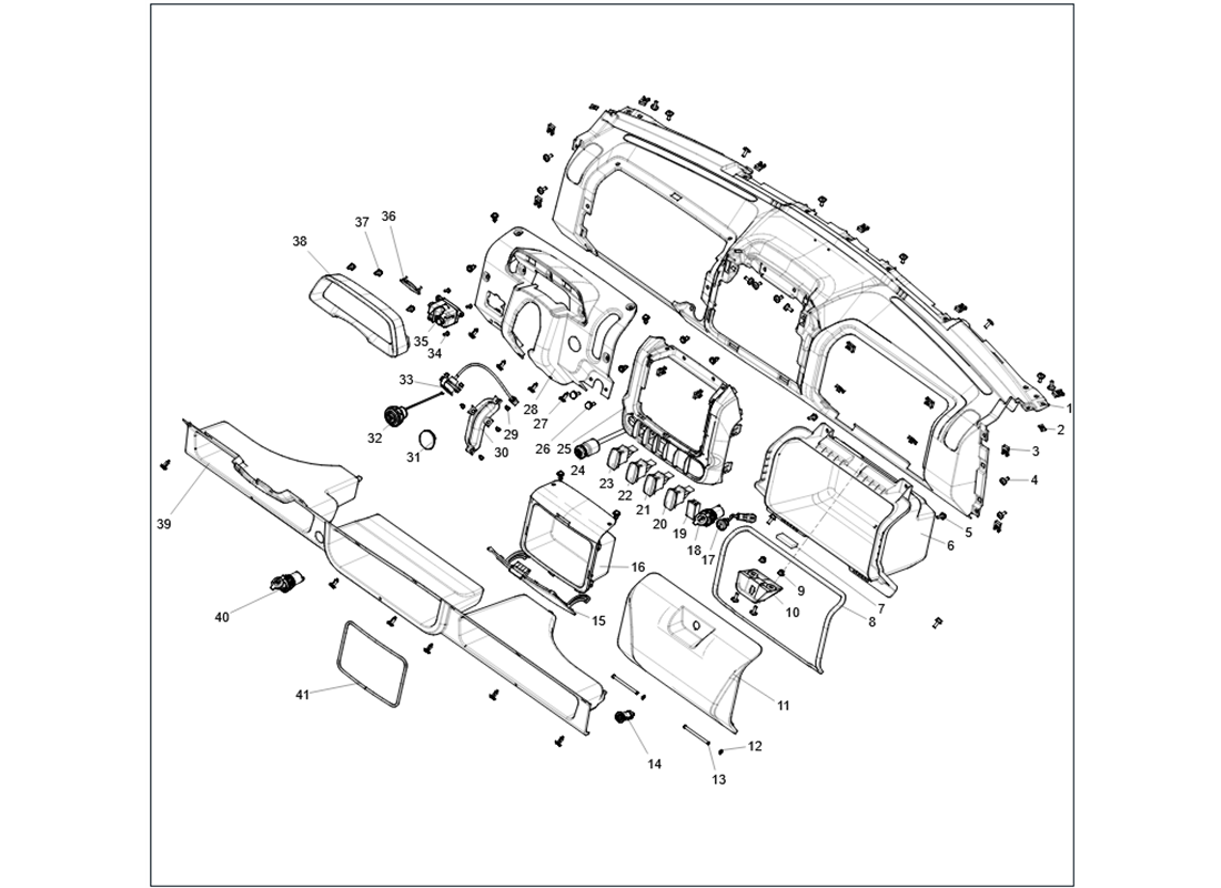 Dashboard SGW1000FU1048 (2022+) - Fugleman