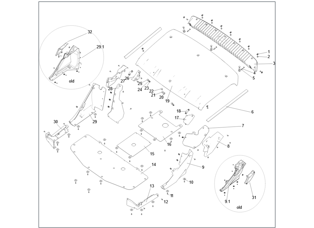 UT10A87 External Plastic Parts - 2022