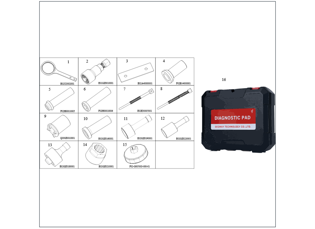 Tools for Repairing UT10B65 (2022+)