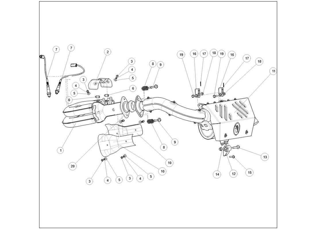 UT10F26-EXHAUST SYSTEM,VERSION A (2022-2023)