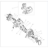 UT10F94-GEARBOX, WITH DIFF (2024+)