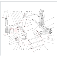 SX20C02 Achtervering - Chassis
