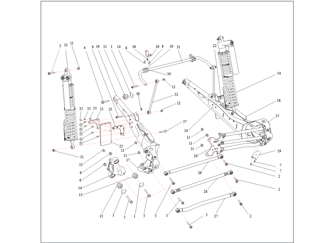 SX20C02-REAR SUSPENSION SX20C02