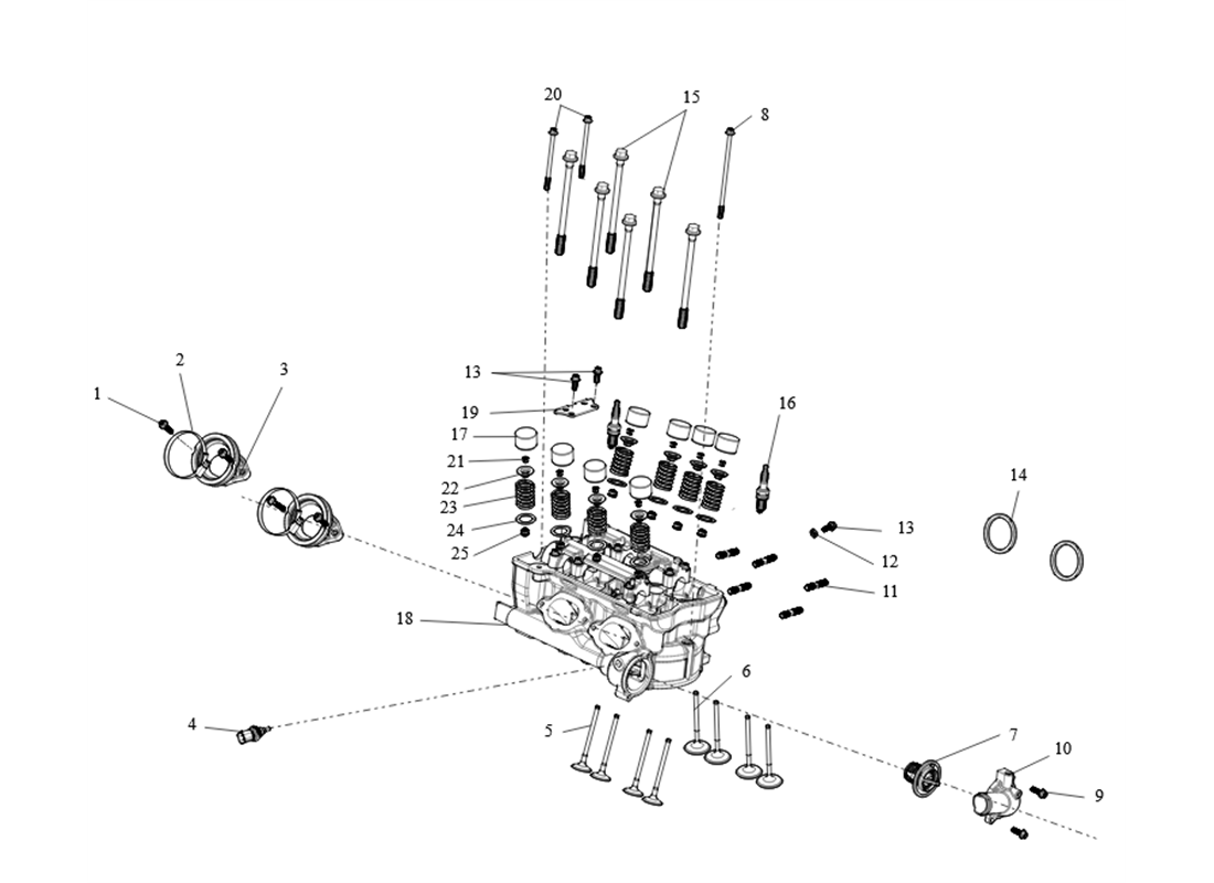 SX10F04 Cylinder Head Cover