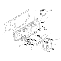 SX10F11-LOWER CRANKCASE COVER