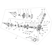 SX10F24-FRONT AXLE