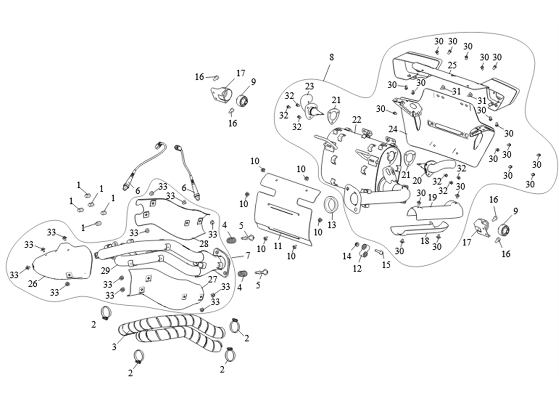 SX10F27 Exhaust System 21 - Segway