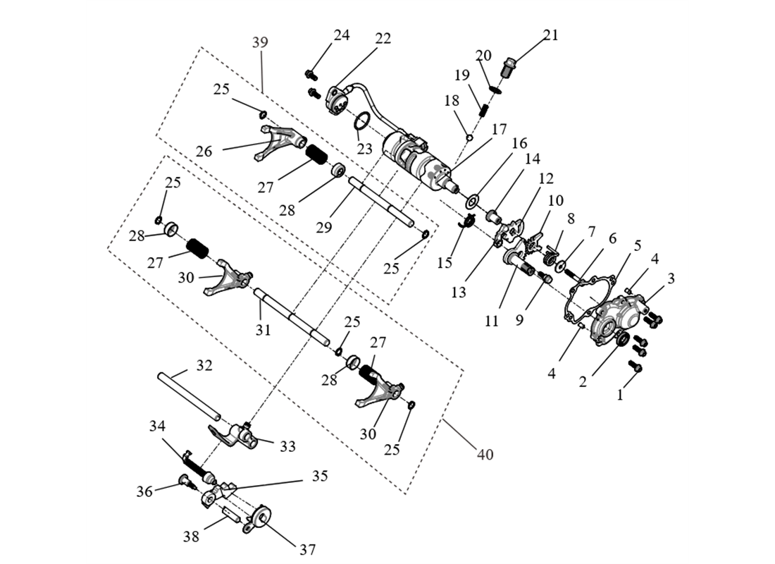 SX10F32 Gear Shift - Segway Powersports