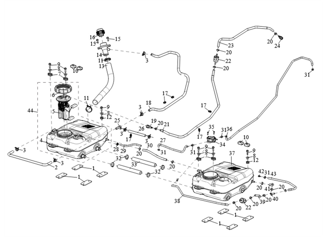 SX10A03 Fuel System Parts