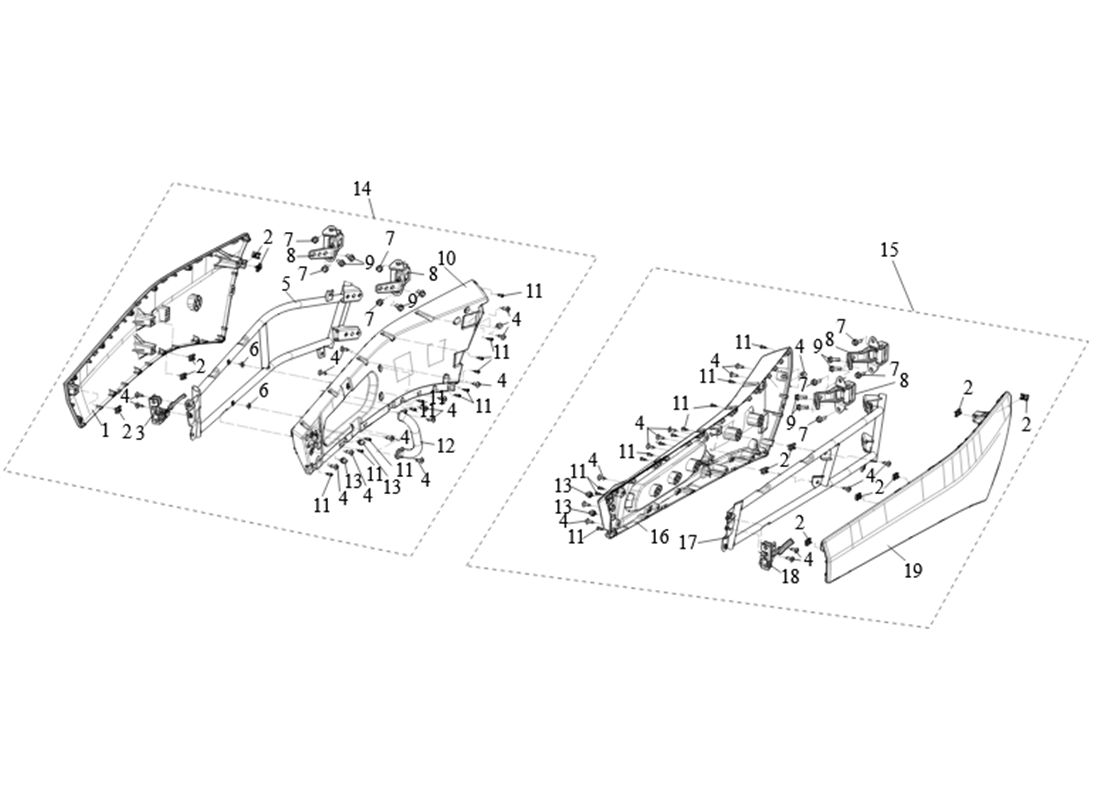 SX10A23 Door Combo - Body Parts