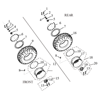 SX10C03B-BEADLOCK WHEEL,EU,NARROW