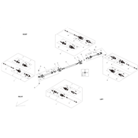 SX10C05-DRIVE SHAFT, NARROW