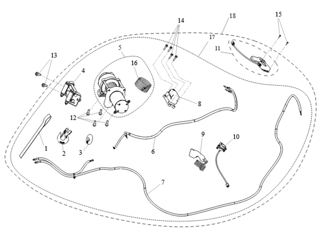 SX10B01-WINCH Accessories