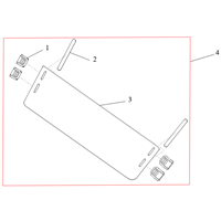 SX10B04 Half Windscherm Accessoires