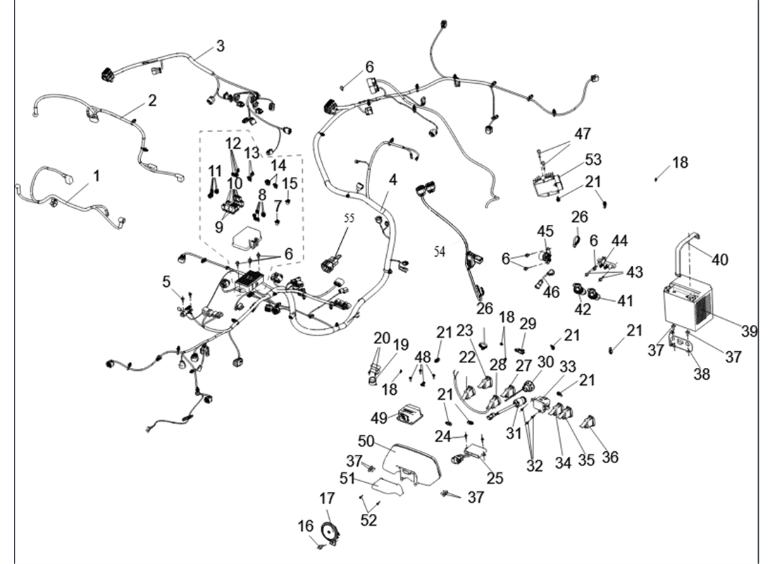 Câble Principal SX10E05 - Électrique